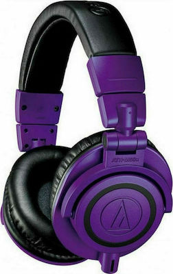 Audio Technica ATH-M50x Wired Over Ear Studio Headphones Purple