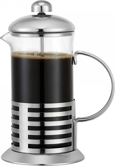 Zilan Manual Filter Coffee Maker Stainless Steel Silver 600ml