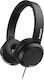 Philips TAH4105 Wired On Ear Headphones Black TAH4105BK/00