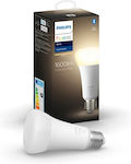 Philips Hue White Smart Λάμπα LED 15.5W για Ντουί E27 και Σχήμα A67 Θερμό Λευκό 1395lm Dimmable