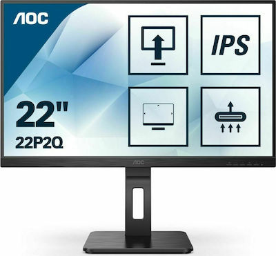 AOC 22P2Q IPS Monitor 21.5" FHD 1920x1080 with Response Time 4ms GTG