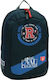 Bagtrotter Oval Legend Navy School Bag Backpack Junior High-High School Blue