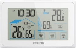 Baldr BD-907 Wireless Stație meteorologică Digital Tabelul Alb