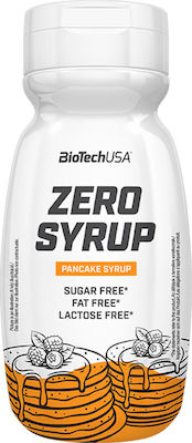 Biotech USA Σιρόπι Ζαχαροπλαστικής Zero με Γεύση Maple Syrup / Σφένδαμος Χωρίς Προσθήκη Ζάχαρης 320ml