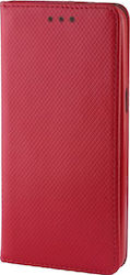 Forcell Synthetic Leather Book Red (Redmi 9)