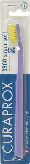 Curaprox CS 3960 Οδοντόβουρτσα Super Soft Μωβ - Κίτρινο