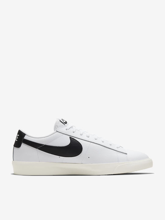 Blazer Low Leather Sneakers White