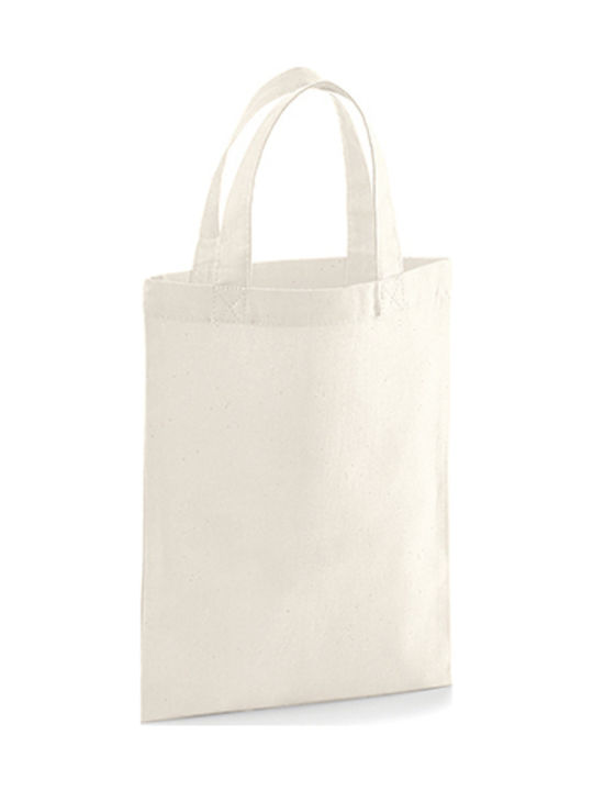 Westford Mill W103 Cotton Shopping Bag Beige