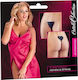 Cottelli Collection Adhesive Invisible G-String Женски С-стринг Black