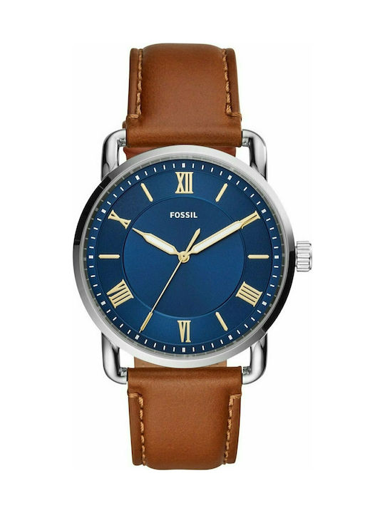 Fossil Copeland Navy/Brown