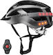 Livall MT1 Mountain / City Bicycle Helmet with LED Light Black with Bluetooth