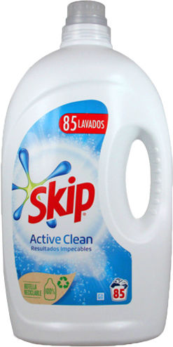 Skip Active Clean - Limpieza Profunda Υγρό Απορρυπαντικό Ρούχων (85 Μεζούρες)