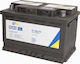 Cartechnic Batterie Auto Ultra Power 577 400 078 mit Kapazität 77Ah und CCA 780A