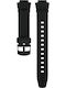 Casio Rubber Strap Black 22mm