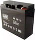 Megabat MB 18-12 Μπαταρία UPS με Χωρητικότητα 18Ah και Τάση 12V 1τμχ