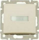 Legrand Valena Front Plate Wall Push Bell Button without Frame Μονό Φωτεινό Beige 774117
