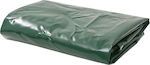 vidaXL Waterproof Tarpaulin 650gr/m² 4x7m. Heavy Duty Green