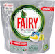 Fairy Platinum All in One 62 Κάψουλες Πλυντηρίου Πιάτων με Άρωμα Lemon