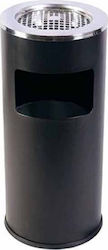 Homestyle Metallic Waste Bin 17lt Black