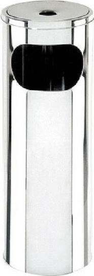 Homestyle Μεταλλικός Κάδος Απορριμμάτων 12lt Inox