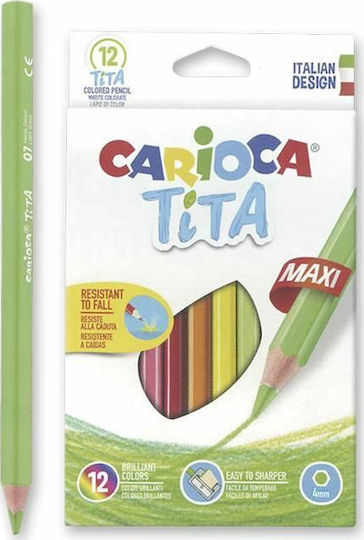 Carioca Tita Maxi Colored Pencil Set Package of 1 packages