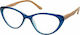 Eyelead E205 Reading Glasses +4.00 in Blue color E205 Ε 205