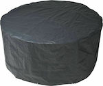 Nature Waterproof Dining Table Cover Black 325x325x90cm