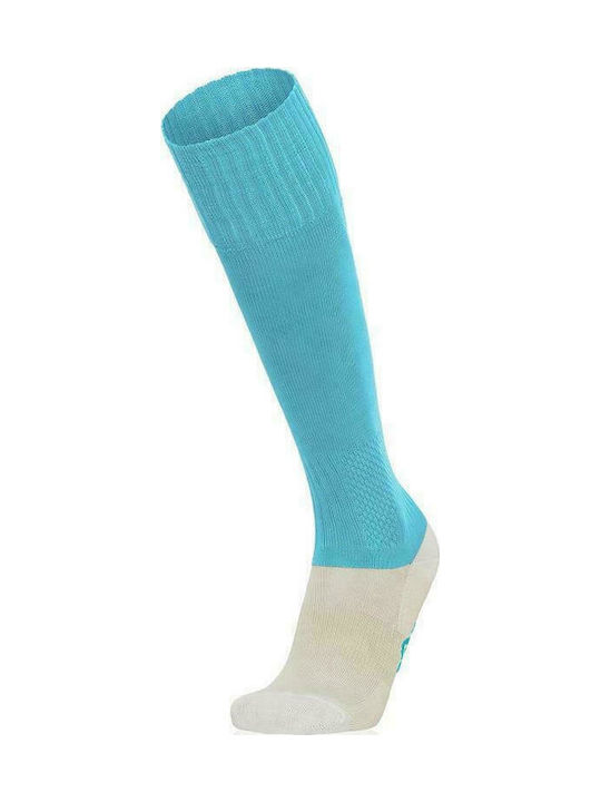 Macron Round 593174396980 Football Socks Blue 1 Pair Columbia