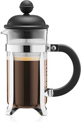 Bodum Caffettiera Black Inox French Press Coffee Maker Black 350ml