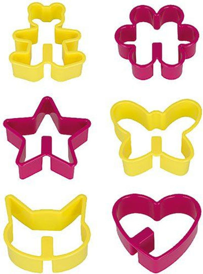 Metaltex Plastic Cookie Cutter 6pcs