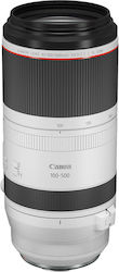 Canon Full Frame Camera Lens RF 100-500mm f/4.5-7.1L IS USM Telephoto / Super Telephoto / Tele Zoom for Canon RF Mount White