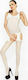 Passion BS029 Sexy Bodystockings Mesh with Open Crotch White