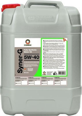 Comma Oil Syner-G 5W-40 20lt | Skroutz.gr