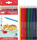 Madrid Papel Set de creioane colorate 12buc Pachet de 1 ambalaje