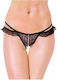 Softline 2452 Γυναικείο Sexy String Αυτοκινήτου Black