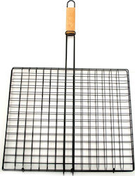 Double Metallic Grill Rack Nonstick