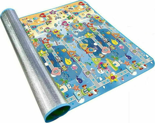 GlobalExpress Χαλάκι Δραστηριοτήτων Πολύχρωμο 120x180cm Πάχους 5mm