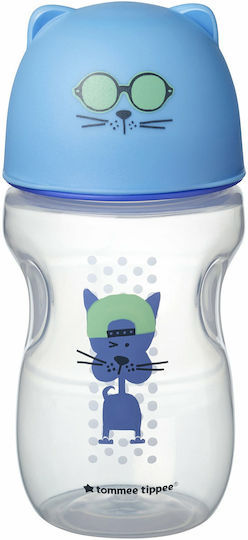 Soft Sippee Cup Εκπαιδευτικό Μπιμπερό Πλαστικό Μπλε για 18m+ 300ml