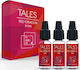 Tales Fertige Nachfüllflüssigkeit Red Dragon mit Rauchen Geschmack 18mg 10ml 3Stück