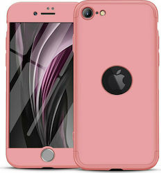 GKK 360 Πλαστικό 0.3mm Ροζ Χρυσό (iPhone SE 2020)