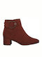 Tamaris Women's Ankle Boots with Medium Heel Red