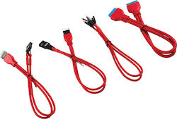 Corsair Premium Sleeved Front Panel Extension Kit - Cable 0.3m CC890024 Corsair Premium Sleeved Front Panel Extension Kit - Cable 0.3m CC890024