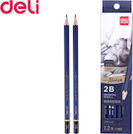 Deli Arte Nuevo Pencil 2B Blue 231.