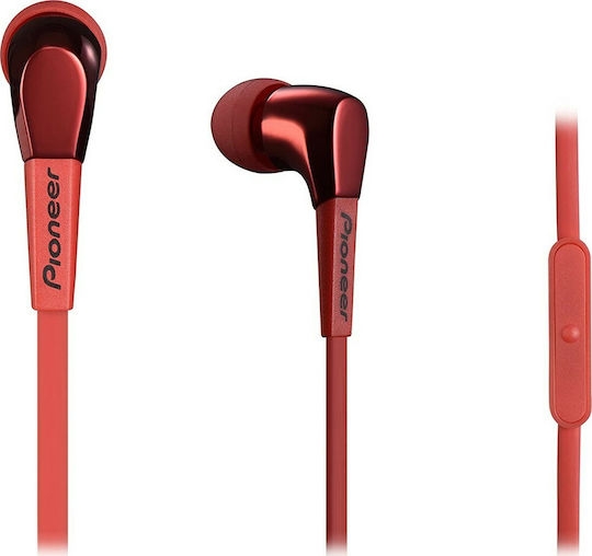 Pioneer SE-CL722T In-ear Handsfree with 3.5mm Connector Red