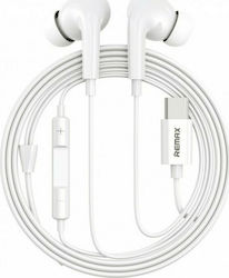 Remax AirPlus Pro RM-533 In-ear Handsfree with USB-C Connector White