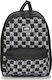 Vans Realm Classic Black School Bag Backpack Junior High-High School in Black color 22lt