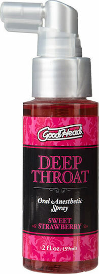 Doc Johnson GoodHead Deep Throat в спрей с аромат Сладка ягода 59мл