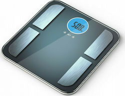 Finlux Digital Bathroom Scale with Body Fat Counter Gray FBS-31310