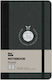 The Writing Fields FlexBook Notebook A6 Ruled with Elastic Black