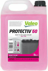 Valeo Protectiv 50 Αντιψυκτικό Παραφλού Ψυγείου Αυτοκινήτου G12 -35°C Κόκκινο Χρώμα 5lt